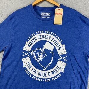 RSVLTS Royal Blue Short Sleeve North Jersey Fights Graphic Tee